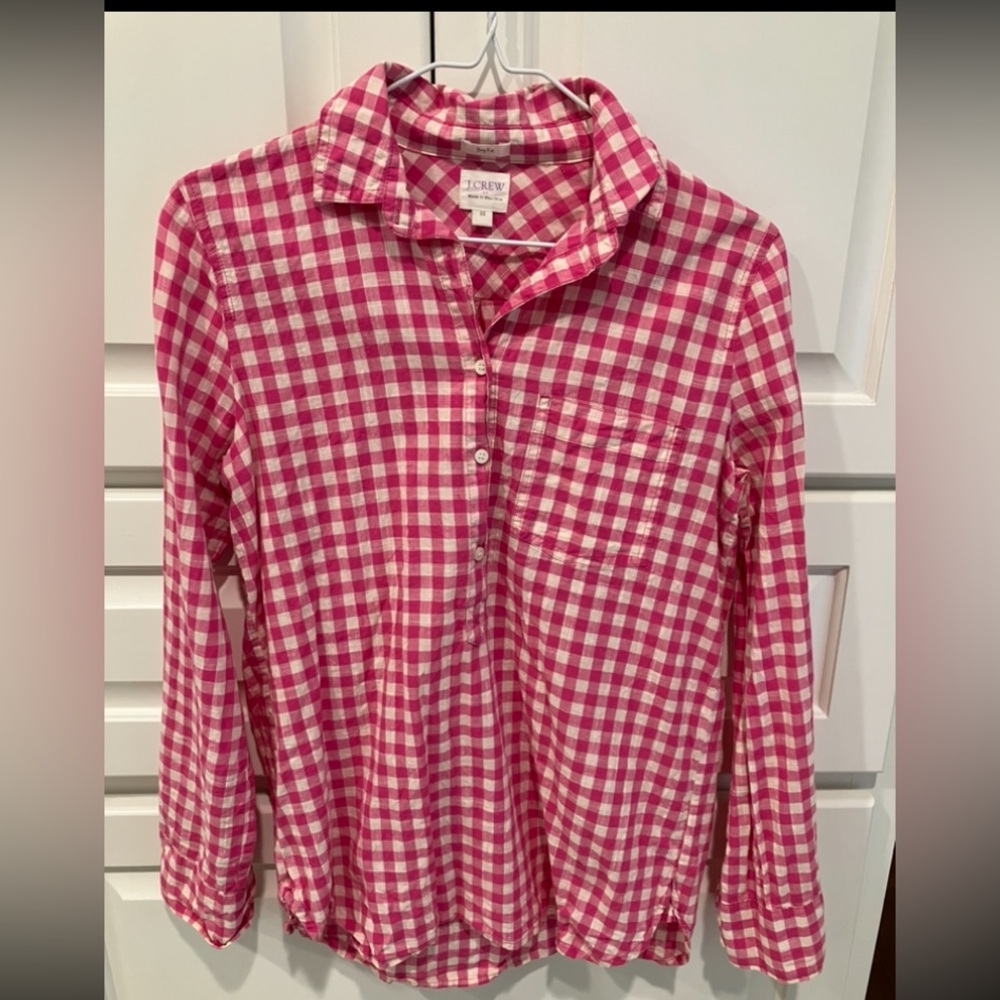 Jcrew gingham tunic